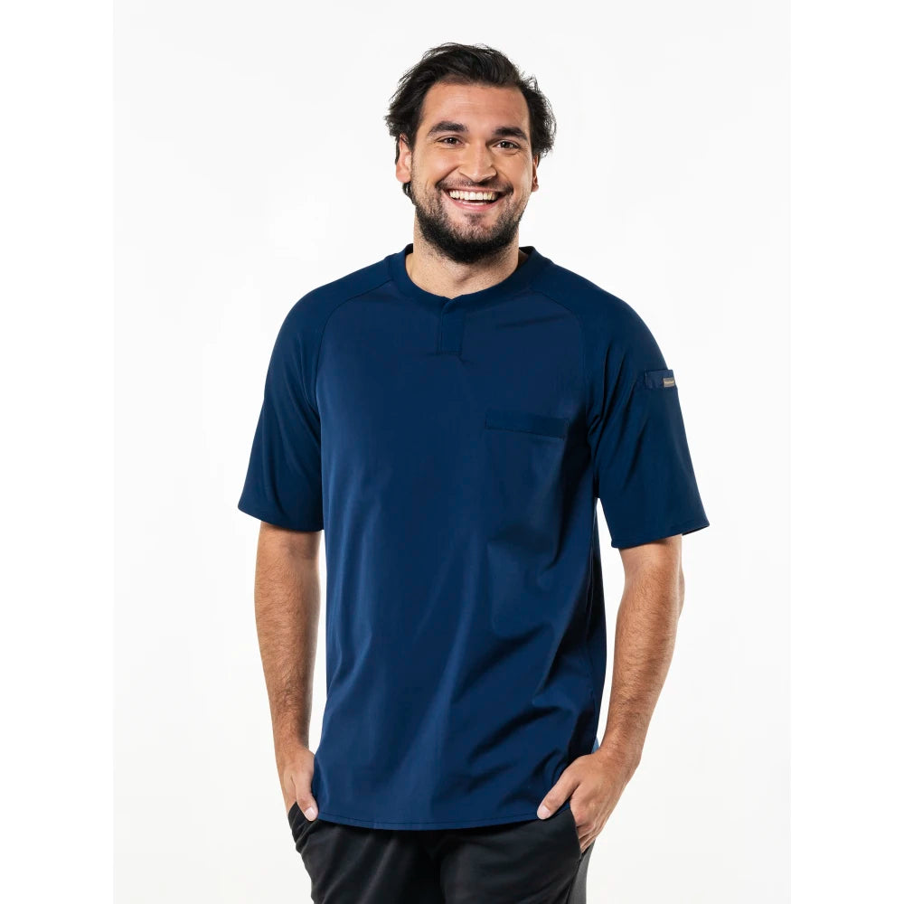Chaud Devant Koksbuis T-Shirt Valente Fx Navy Stretch Donkerblauw