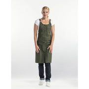 Chaud Devant Schort Forene Cross Green Denim Groen