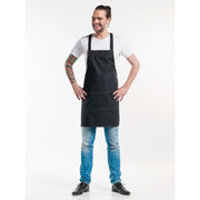 Chaud Devant Schort Fusion Black Denim Zwart