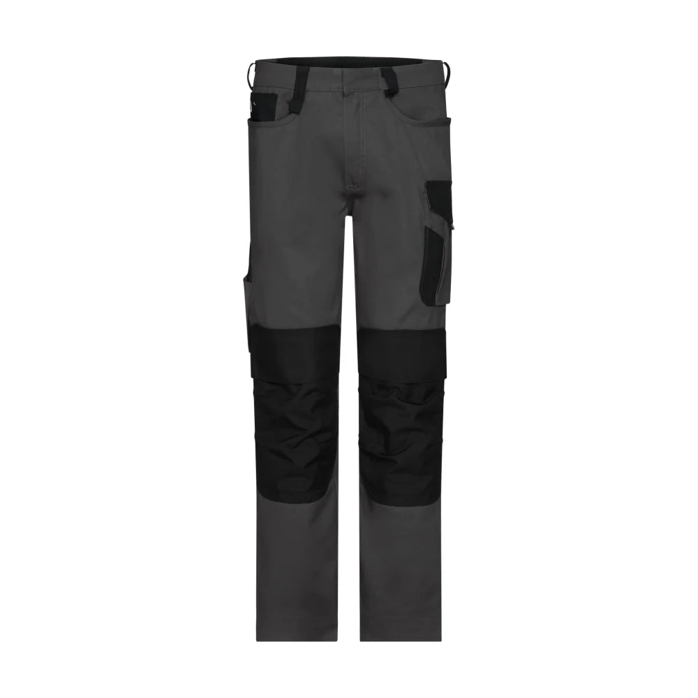 Dassy Ponti Werkbroek Met Kniezakken 245 G/M² Antracietgrijs Zwart