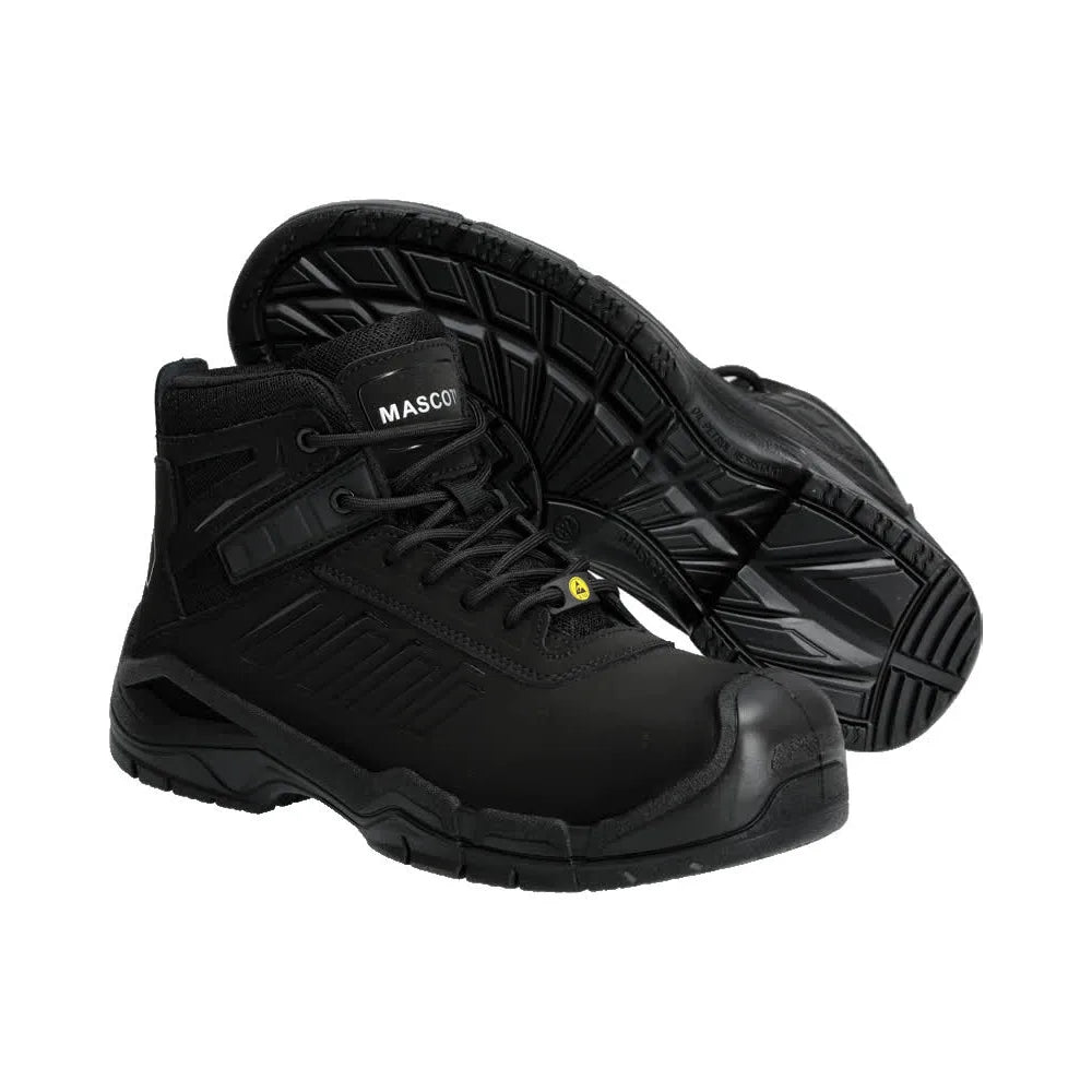 Mascot F0114-937 Zwart S3S Veiligheidsschoenen Hoog