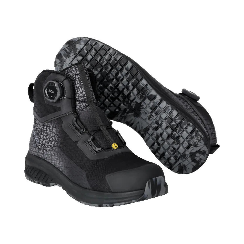 Mascot F1502-909 Zwart S3S Veiligheidsschoenen Hoog