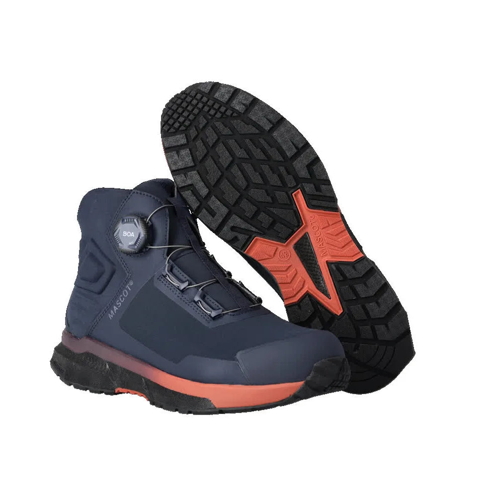 Mascot F1681-704 Donkermarine Bordeaux S3S Veiligheidsschoenen Hoog