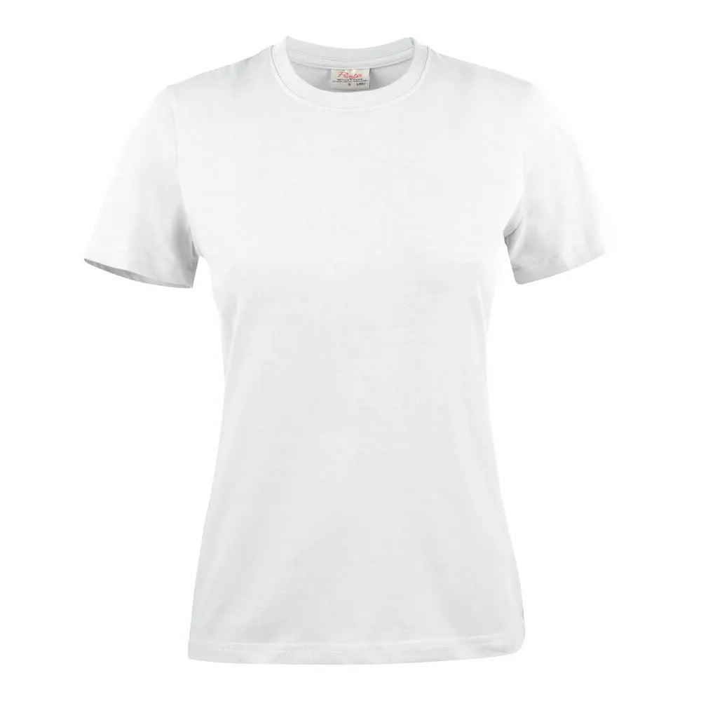 Printer Heavier Pro T-Shirt Dames Wit