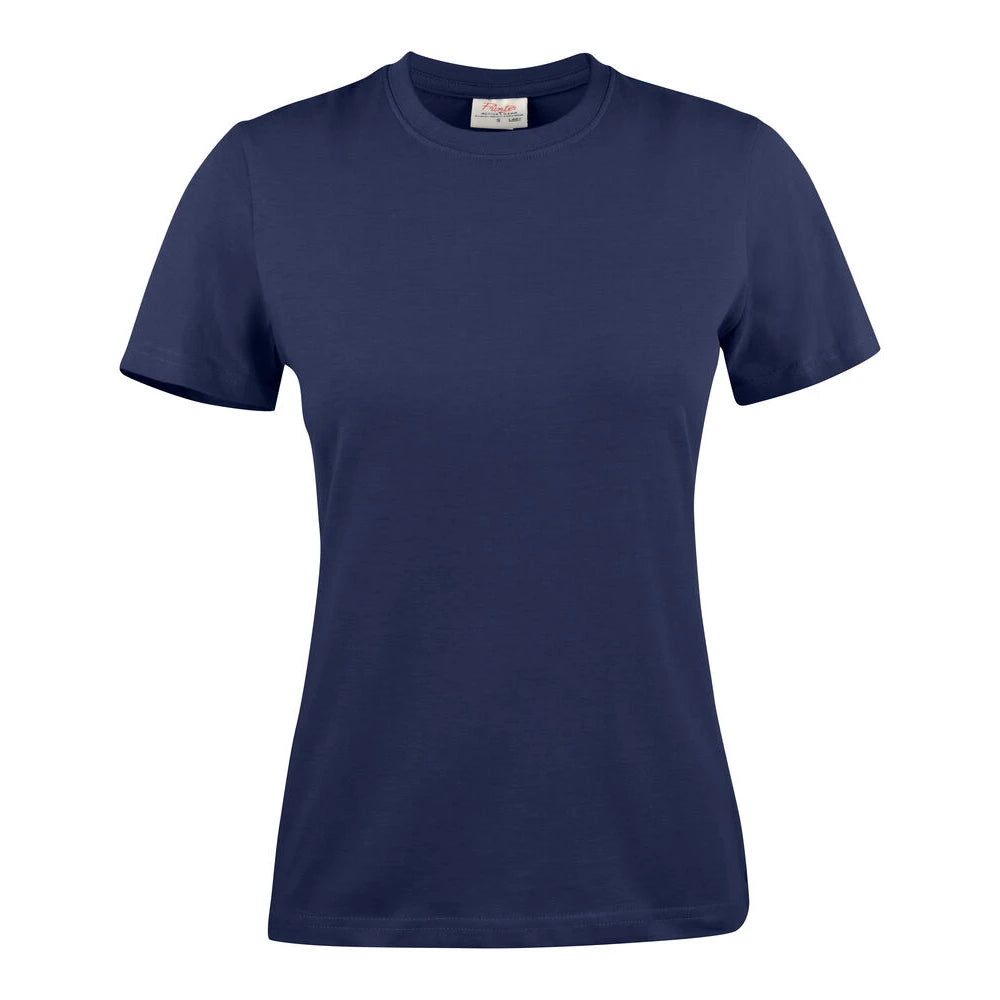Printer Heavy T T-Shirt Dames Marine