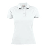 Printer Surf Polo Pique Dames Wit