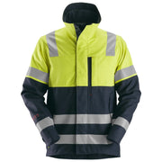 Snickers 1560 Protecwork Jack High-Vis Klasse 1 9566 Navy High Visibility Yellow