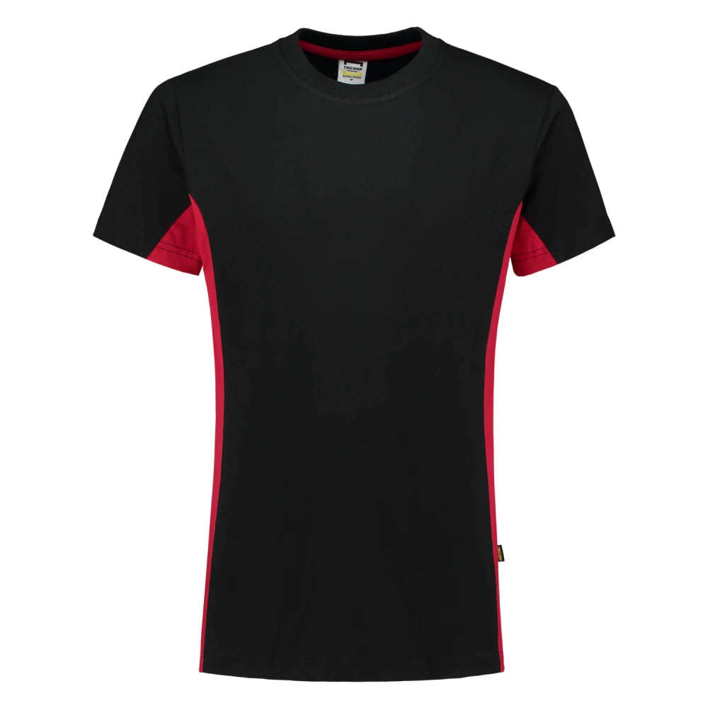Tricorp 102004 T-Shirt Bicolor Black Red