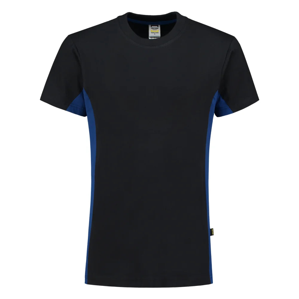 Tricorp 102004 T-Shirt Bicolor Navy Royal Blue