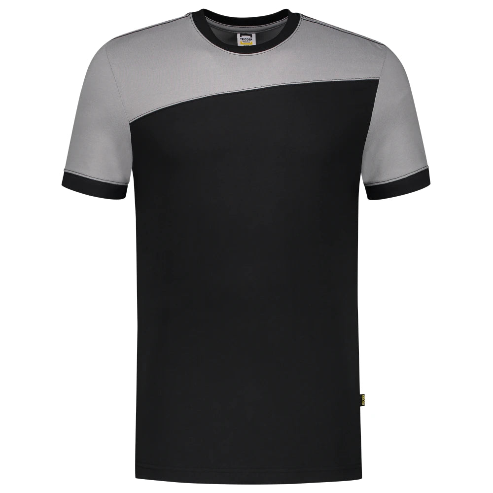 Tricorp 102006 T-Shirt Bicolor Naden Black Grey