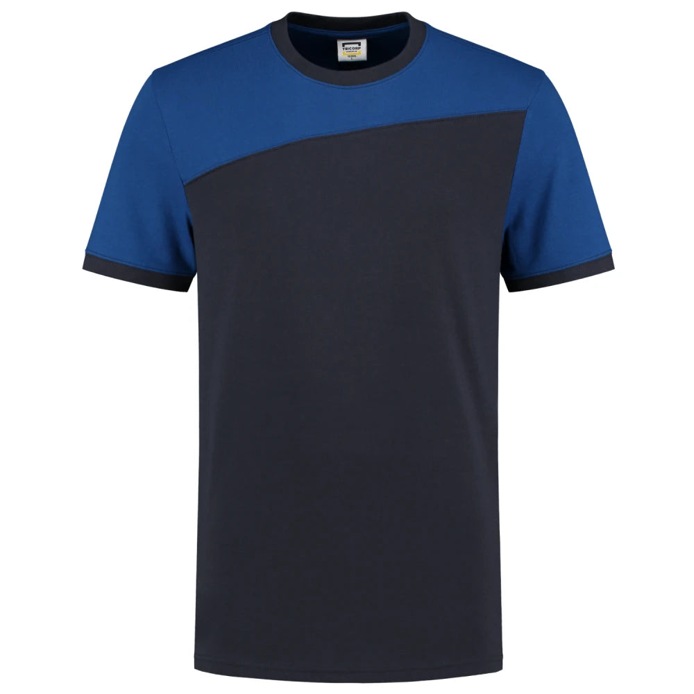 Tricorp 102006 T-Shirt Bicolor Naden Navy Royal Blue