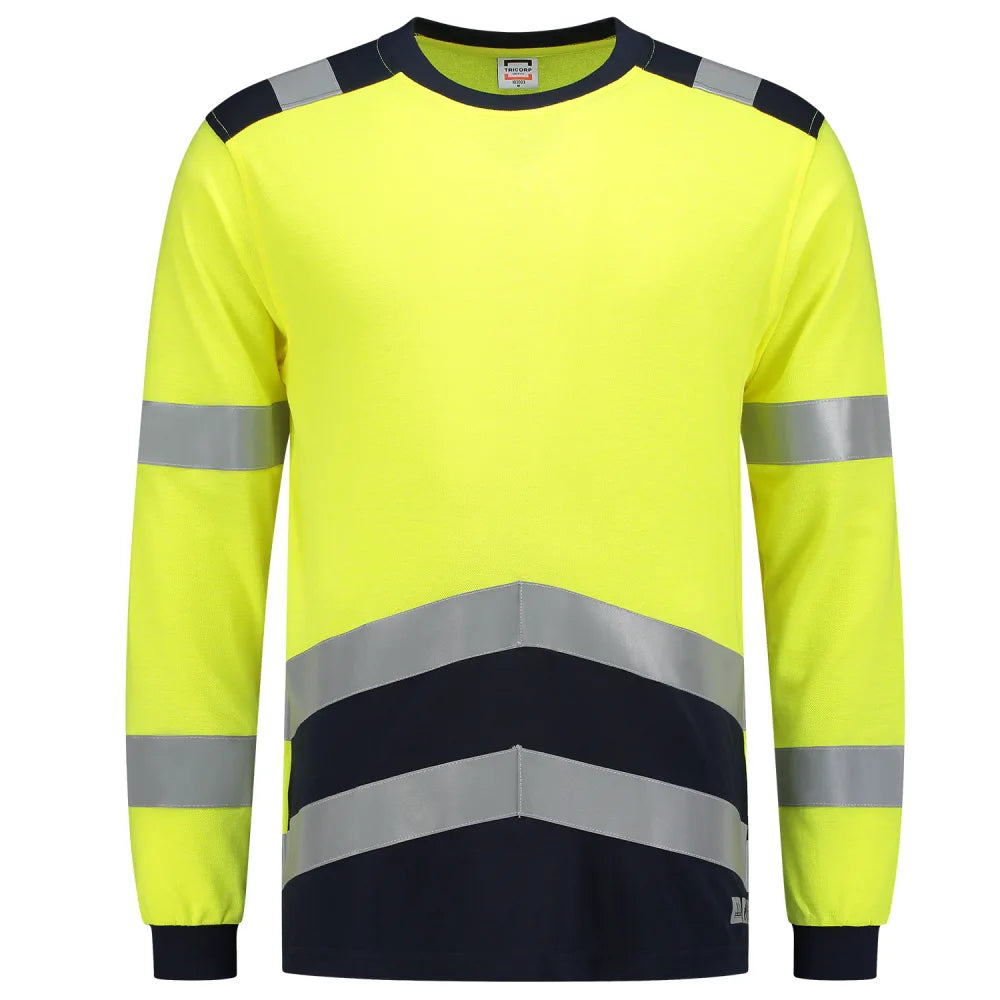 Tricorp 103003 T-Shirt Multinorm Bicolor Fluor Yellow Ink