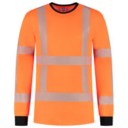 Tricorp 103702 T-Shirt Rws Revisible Lange Mouw Fluor Orange