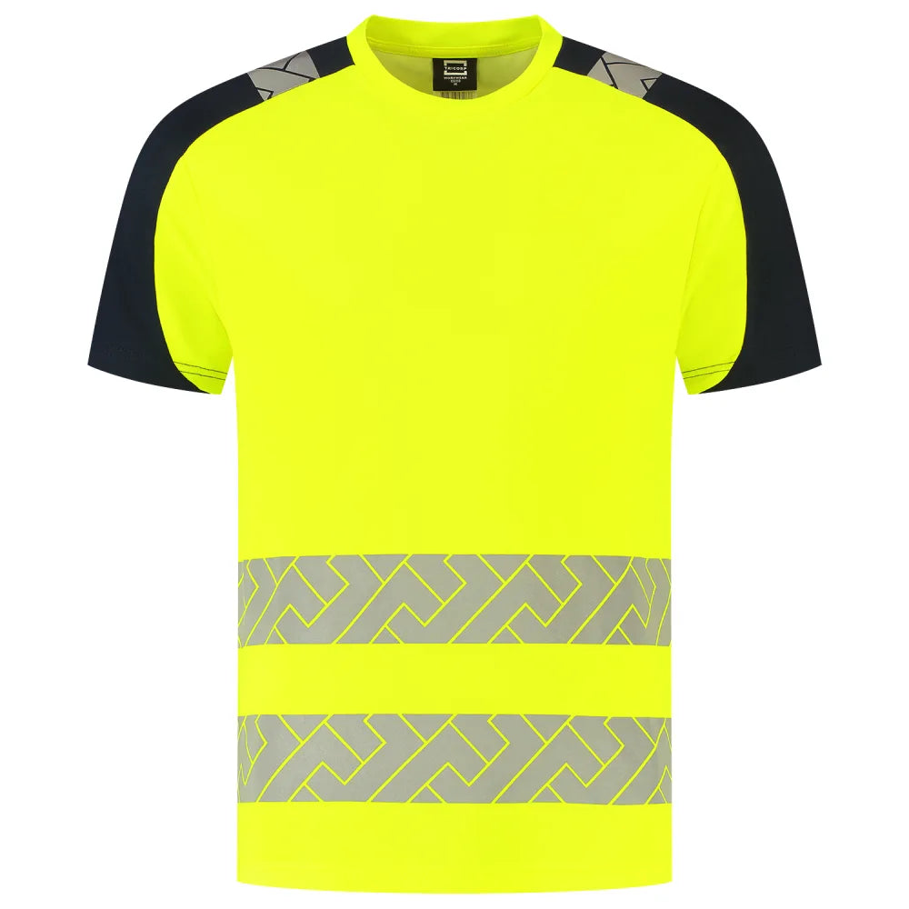 Tricorp 106110 T-Shirt High Vis Redefined Industrieel Wasbaar Fluor Yellow Ink