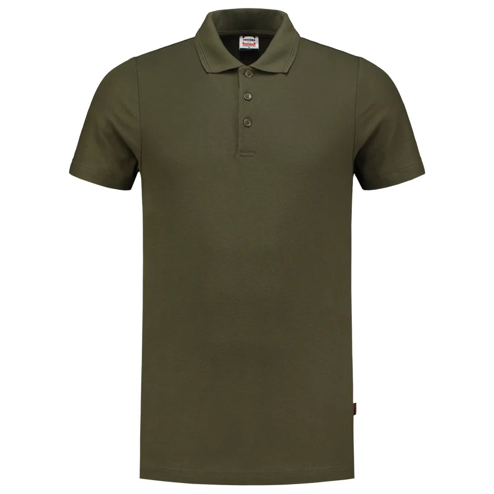 Tricorp 201005 Poloshirt Fitted 180 Gram Army