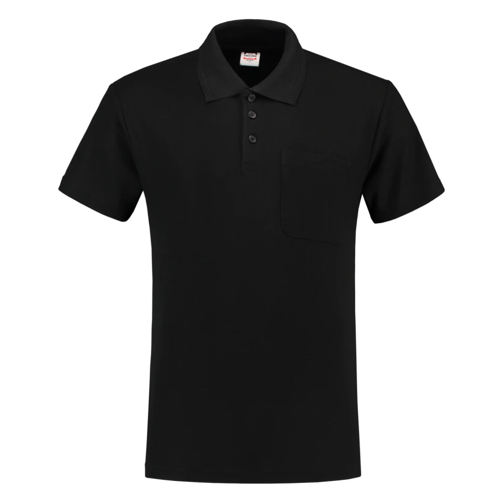 Tricorp 201011 Poloshirt Borstzak Black