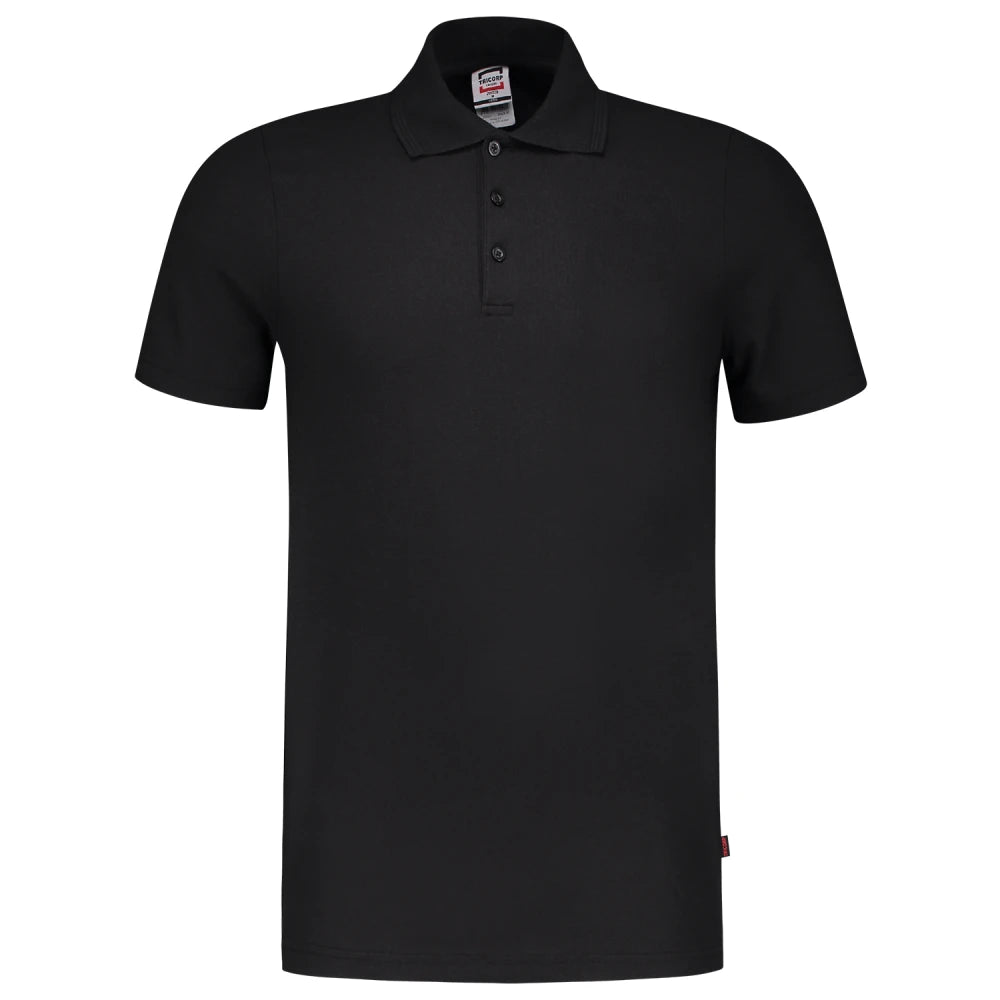 Tricorp 201020 Poloshirt Fitted 60°C Wasbaar Black