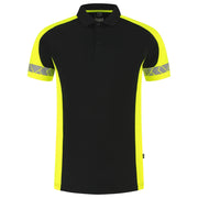 Tricorp 206104 Poloshirt Reflective Redefined Black Fluor Yellow