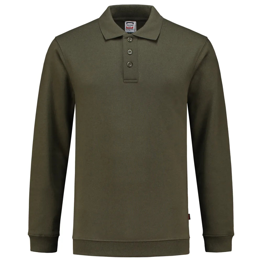 Tricorp 301005 Polosweater Boord Army