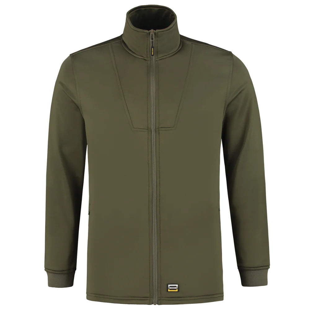 Tricorp 302010 Fleece Vest Interlock Army