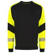 Tricorp 306101 Sweater Reflective Redefined Black Fluor Yellow