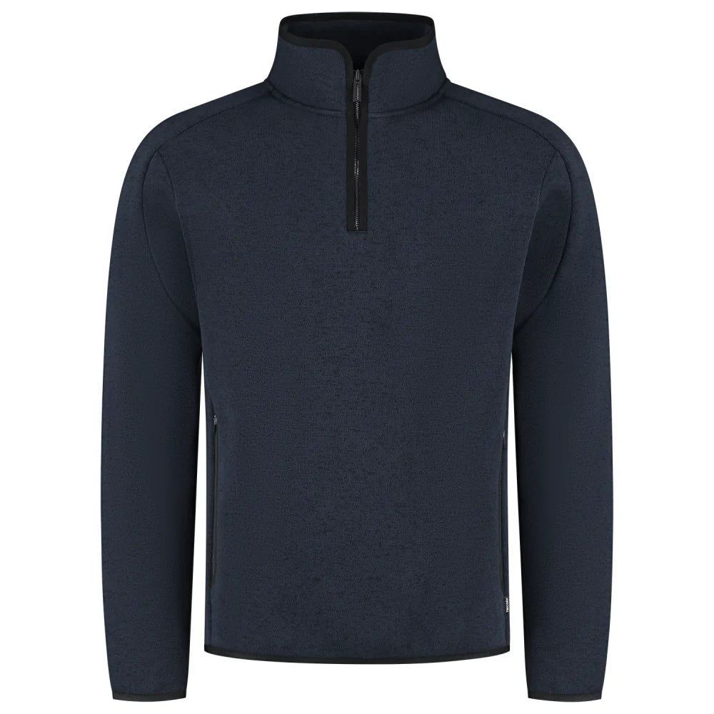 Tricorp 306117 Knitted Fleecejack 1/4 Zip Redefined Ink