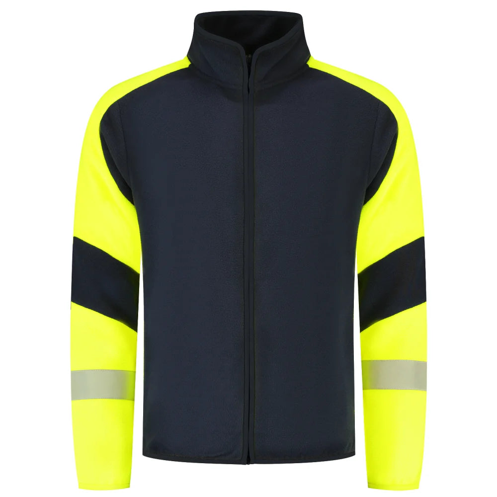 Tricorp 306119 Fleecejack Reflective Redefined Ink Fluor Yellow