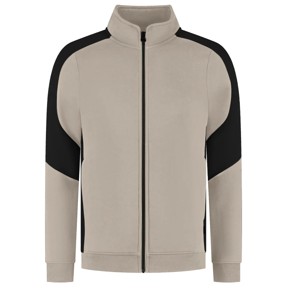 Tricorp 306122 Sweatvest Bicolor Redefined Dames Sand Black