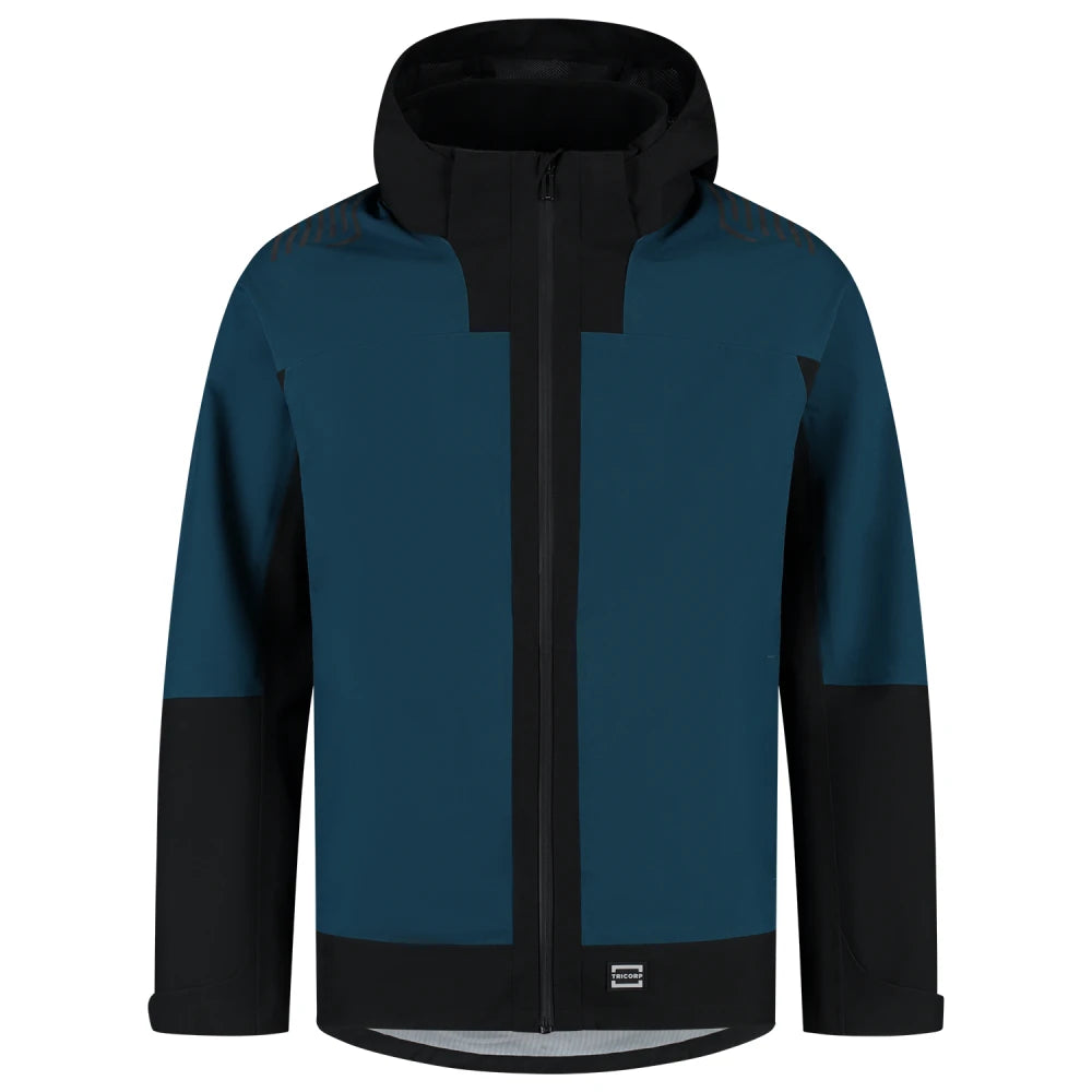 Tricorp 406102 Regenjas Techshell Redefined Teal Black