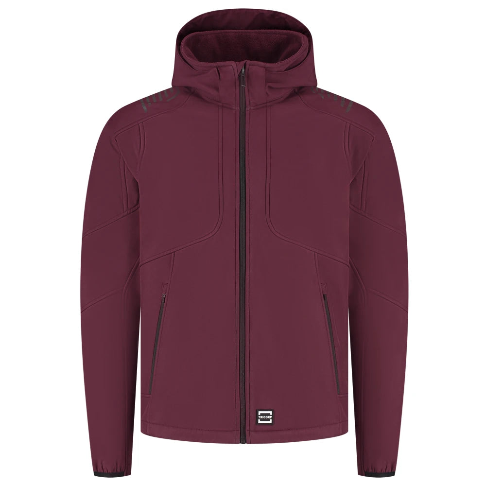 Tricorp 406104 Softshell Capuchon Luxe Redefined Bordeaux
