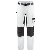 Tricorp 502016 Schildersbroek Twill Cordura Stretch White Dark Grey