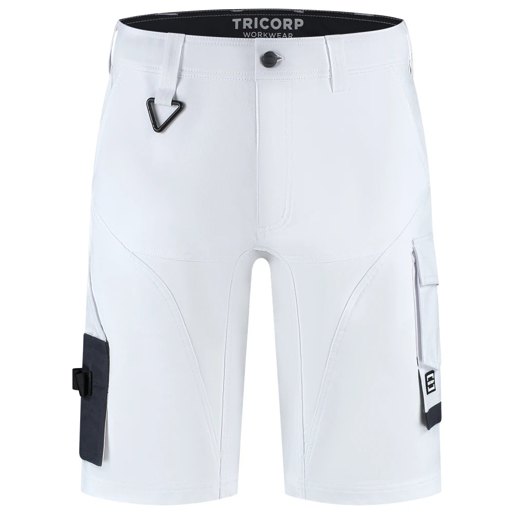 Tricorp 506116 Werkbroek 4-Way Stretch Redefined Kort White