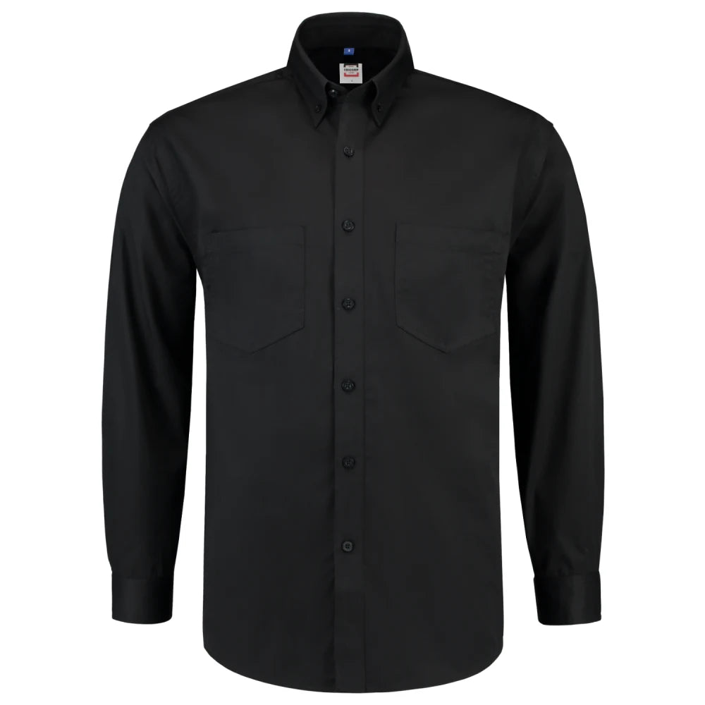 Tricorp 701004 Werkhemd Lange Mouw Basis Black