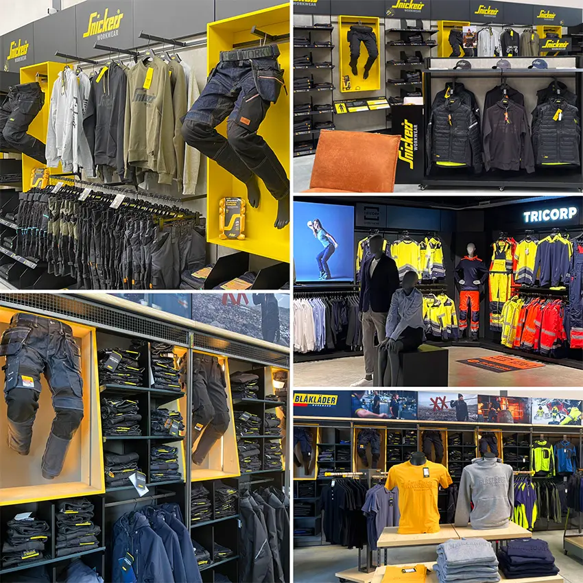 Yellowcart werkkleding winkel in Mechelen voor werkbroeken, veiligheidsschoenen en PBM van de beste merken